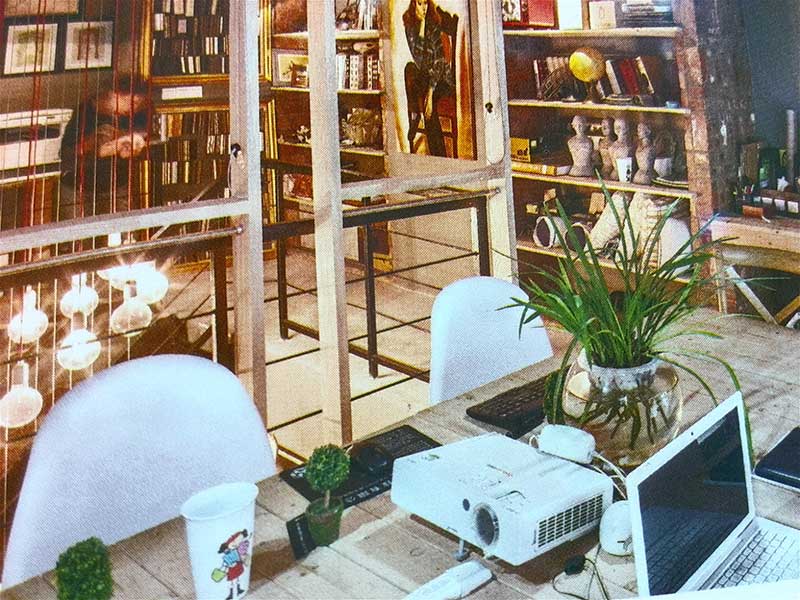 上躍戶(hù)型的辦公室如何布置與設計2